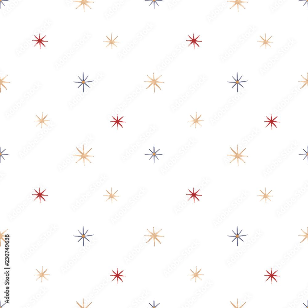 Stars seamless vector pattern Stars seamless vector pattern