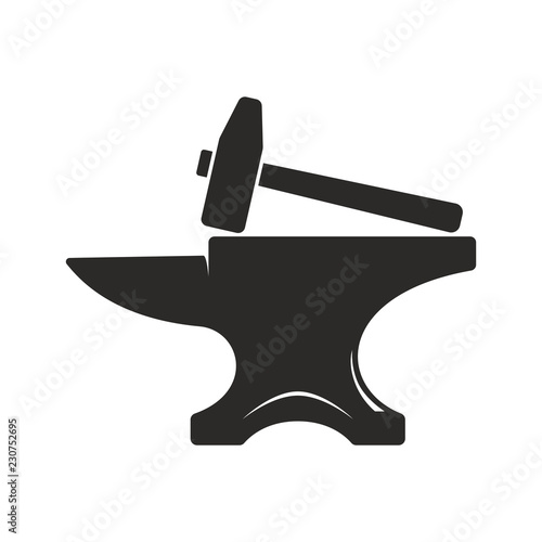 Simple Anvil Design For Tee Printing