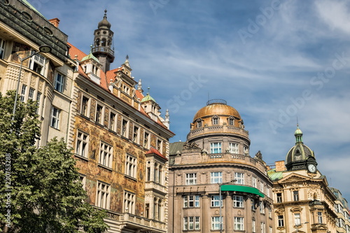Prag, Altbauten am Wenzelsplatz