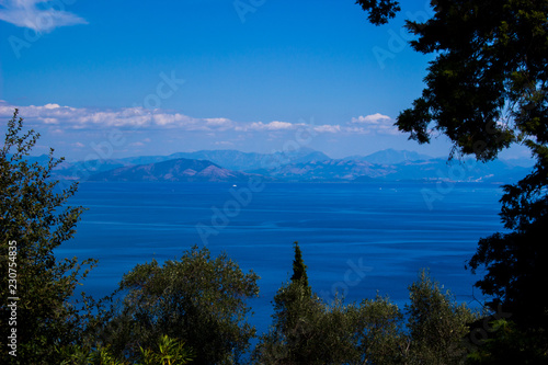 landscape corfu greece © Sophia