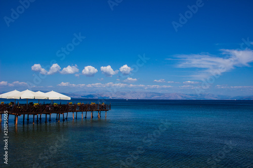 landscape corfu greece