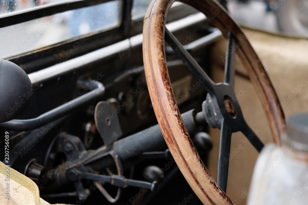 rare car steering wheel