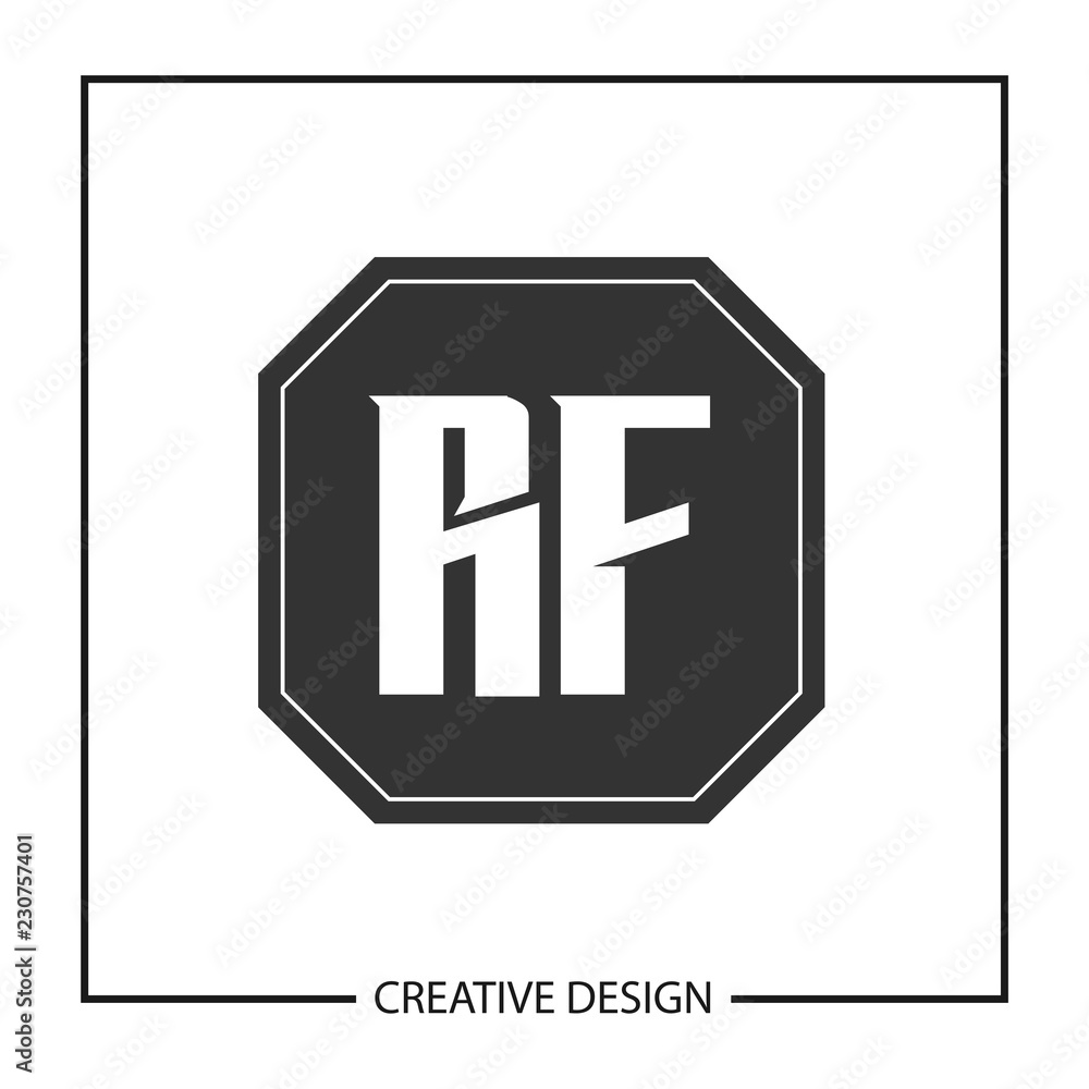 Initial Letter RF Logo Template Design Initial Letter RF Logo Template Design
