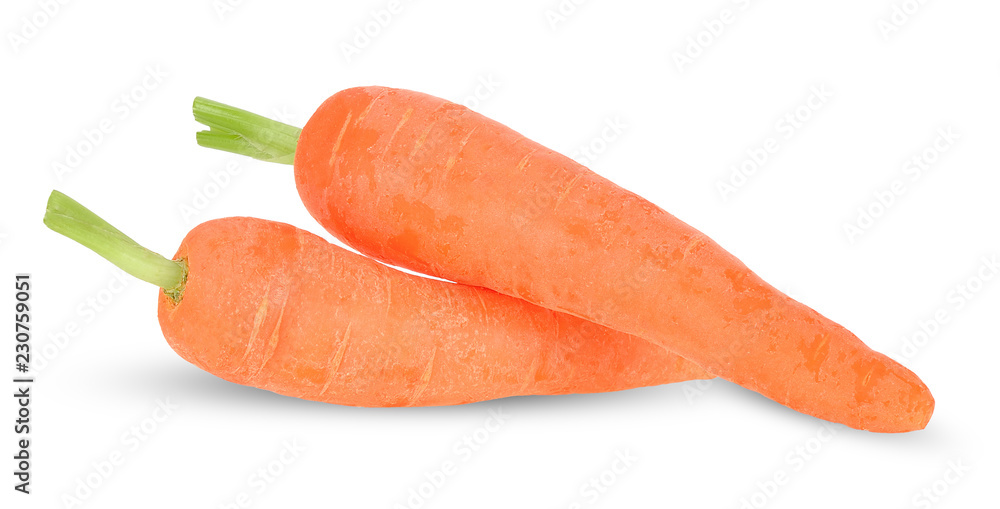 Carrot isolated on white with clipping path Carrot isolated on white with clipping path