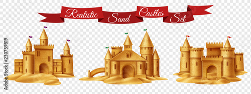 Sand Castle Transparent Set