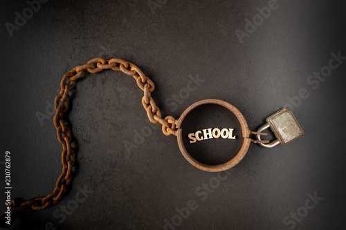 Addiction or slavery on the school