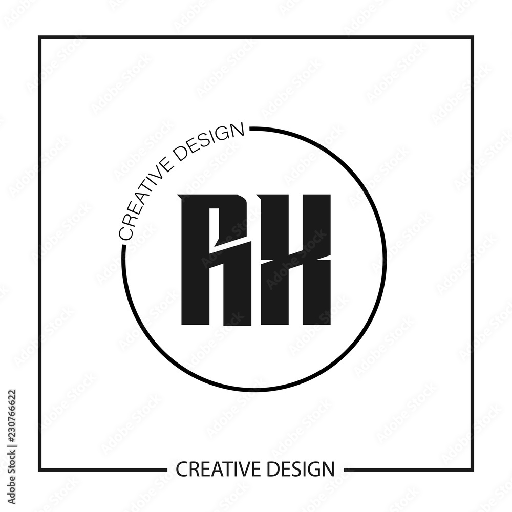 Initial Letter RX Logo Template Design Initial Letter RX Logo Template Design