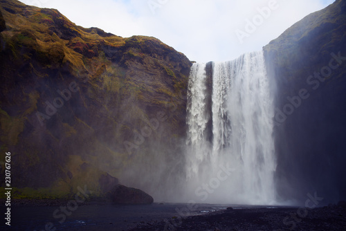 Skogafoss  is a waterfall in Iceland 