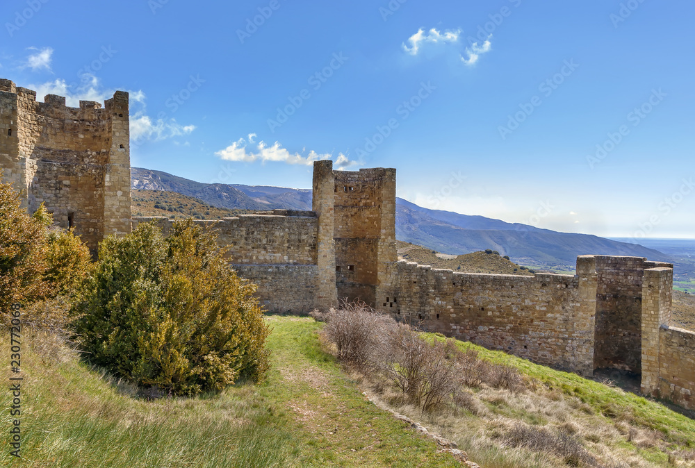 Obraz premium Castle of Loarre, Aragon, Spain