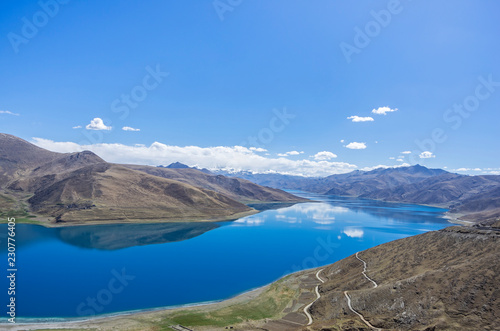 Yamdrok Lake  Tibet  China