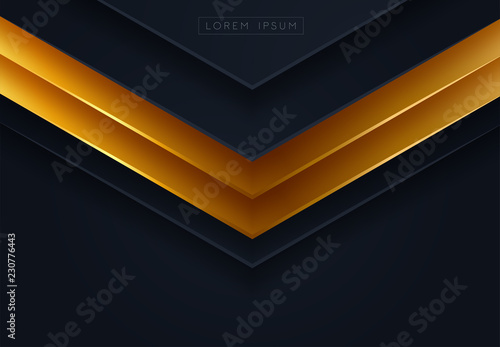 Black modern vector background overlap multi paper lighting square 