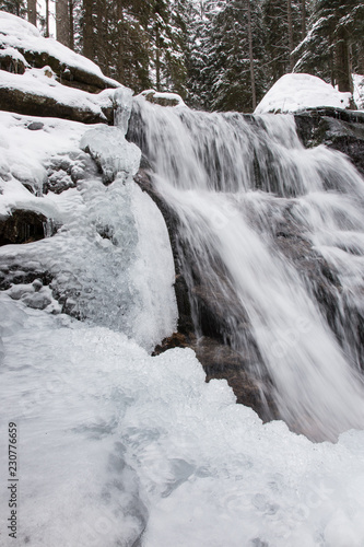 Rißlochwasserfall im Winter