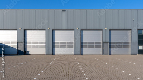 Industrial Unit with roller shutter doors photo