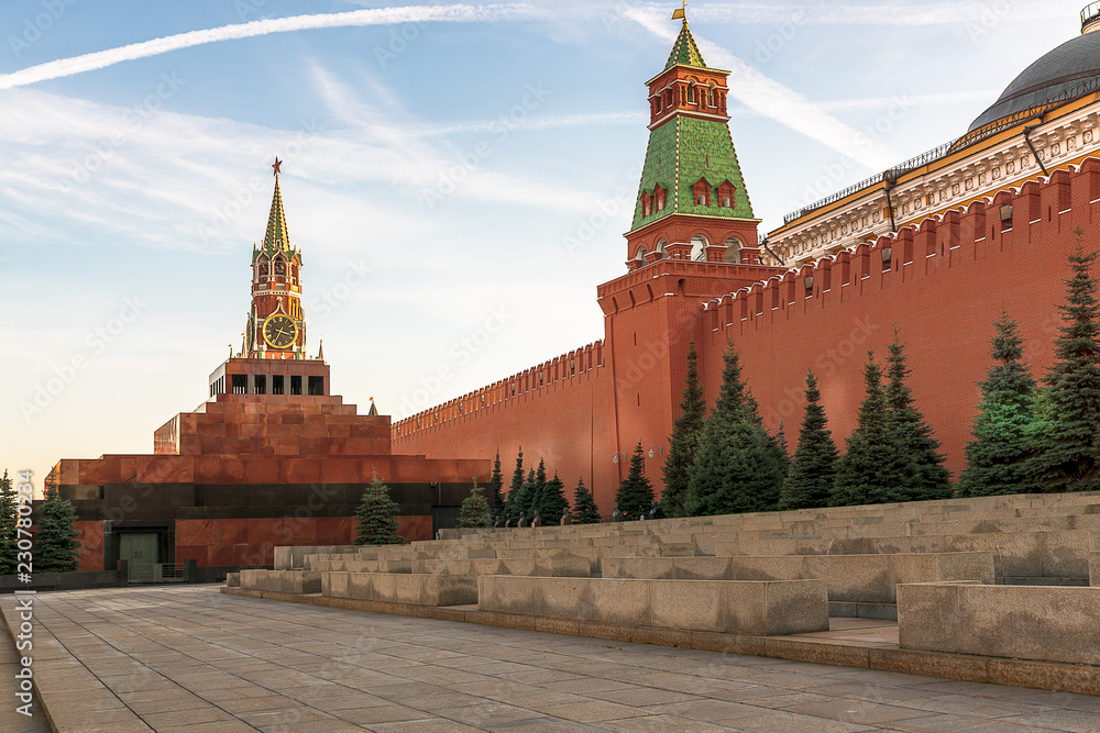 Kremlin and the Red Square - the world famous historical center of Russia.