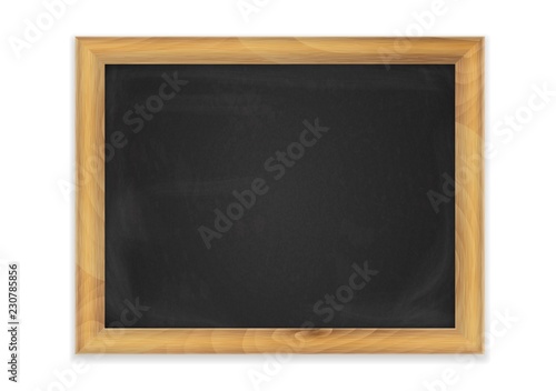 Blackboard background, frame