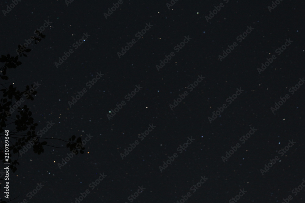 Naklejka premium stars on black background