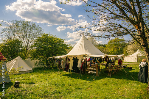 Marktstand beim LARP / Mittelaltermarkt