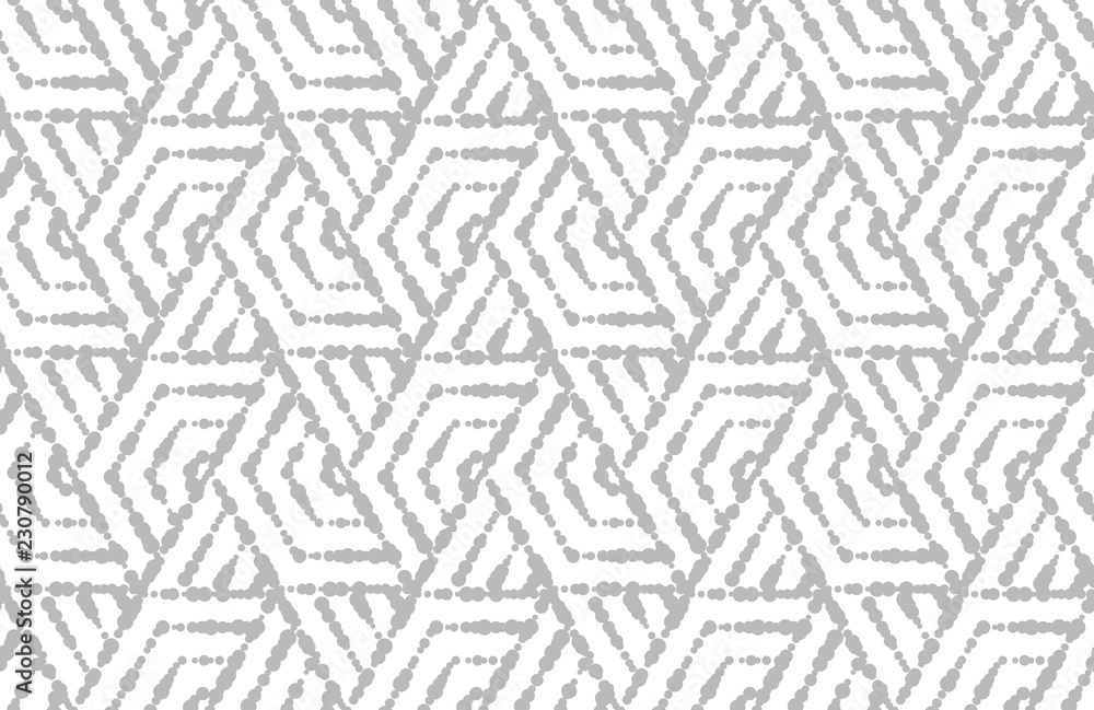 Abstract geometric pattern with stripes, lines. Seamless vector background. White and grey ornament. Simple lattice graphic design. Abstract geometric pattern with stripes, lines. Seamless vector background. White and grey ornament. Simple lattice graphic design.