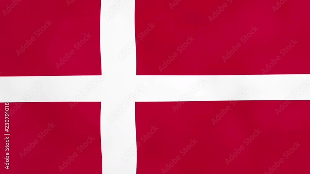Danish flag animation for Denmark Danish flag animation for Denmark