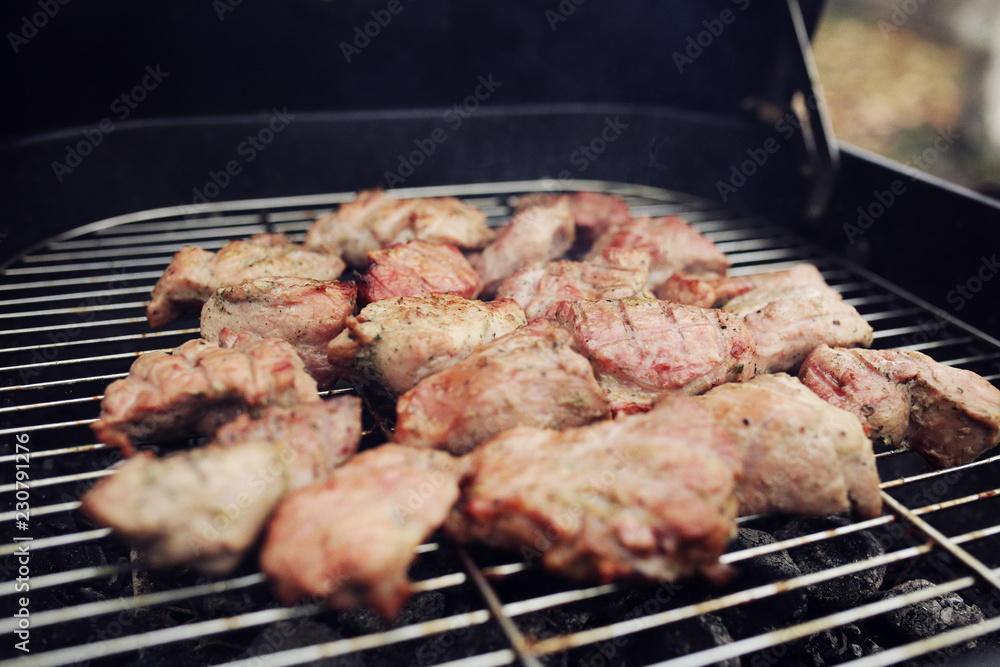 Barbecue meat 
