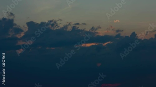 Wallpaper Mural sky clouds at sunrise or after twilight sunset  Torontodigital.ca