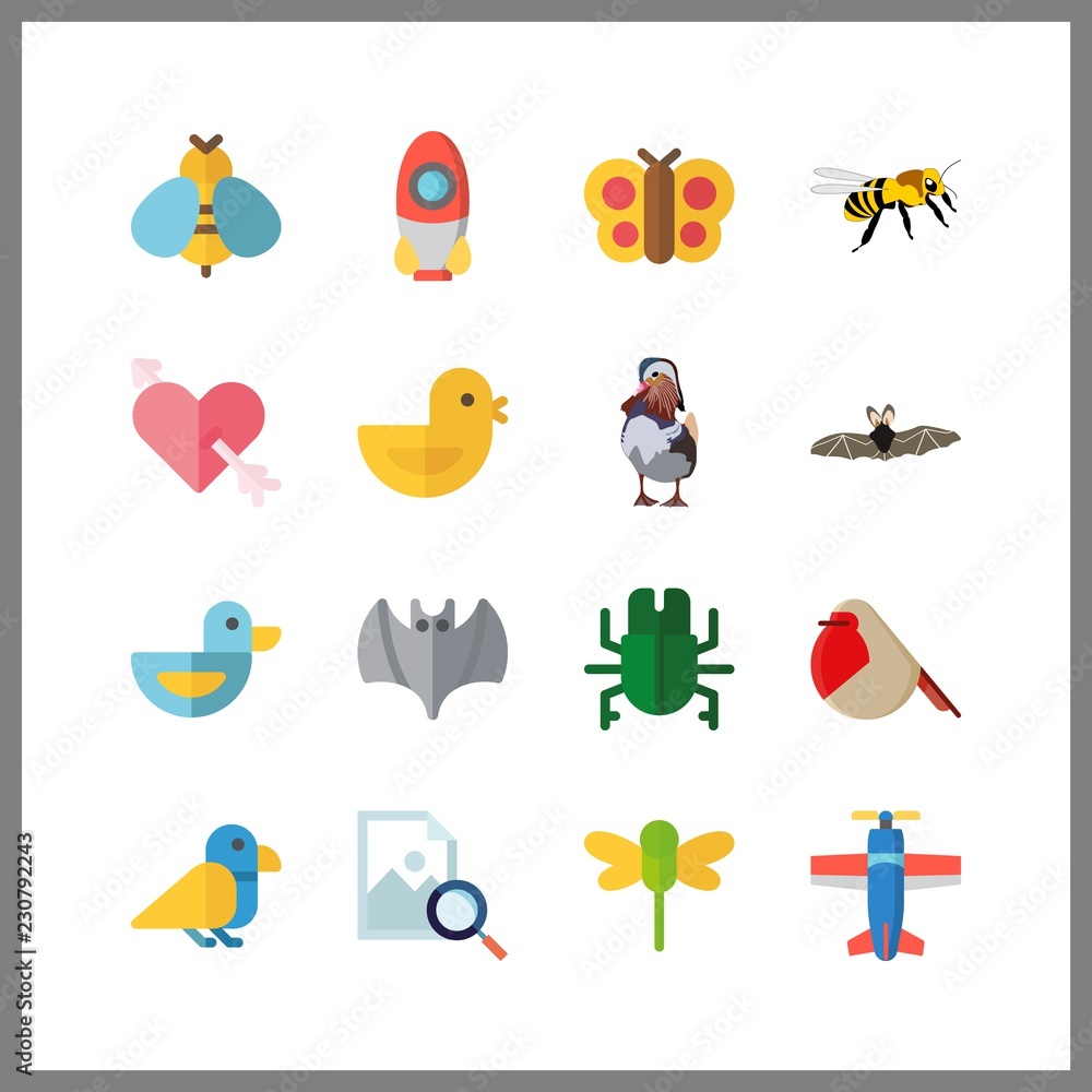 wing icon. chicken and dragonfly vector icons in wing set. Use this illustration for wing works. wing icon. chicken and dragonfly vector icons in wing set. Use this illustration for wing works.