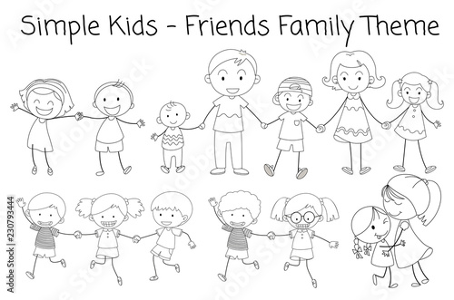 Doodle of family member