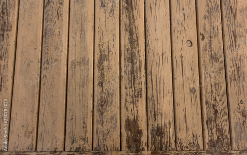 Dark wood texture background. Background of natural texture of old cracked dark wood for design. Wooden boards with a shield