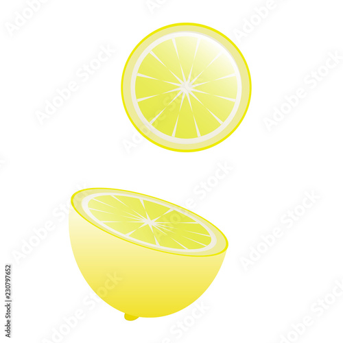 food lemon slice 