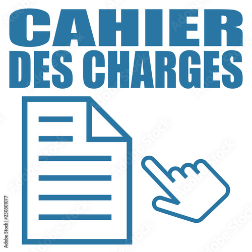 Logo cahier des charges.