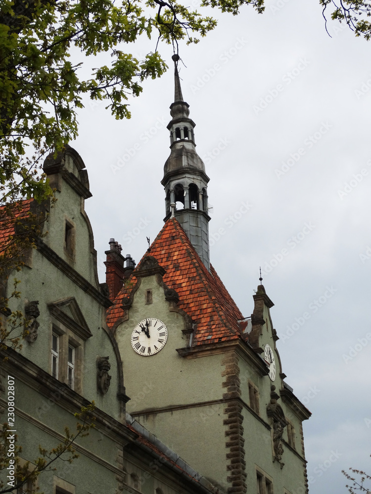 Fototapeta premium clock tower