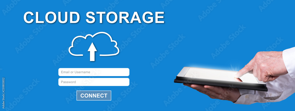 Concept of cloud storage Concept of cloud storage