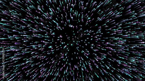 Background with color lines.