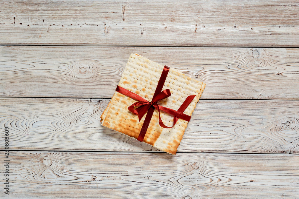 Jewish traditional Passover matzo bread Jewish traditional Passover matzo bread