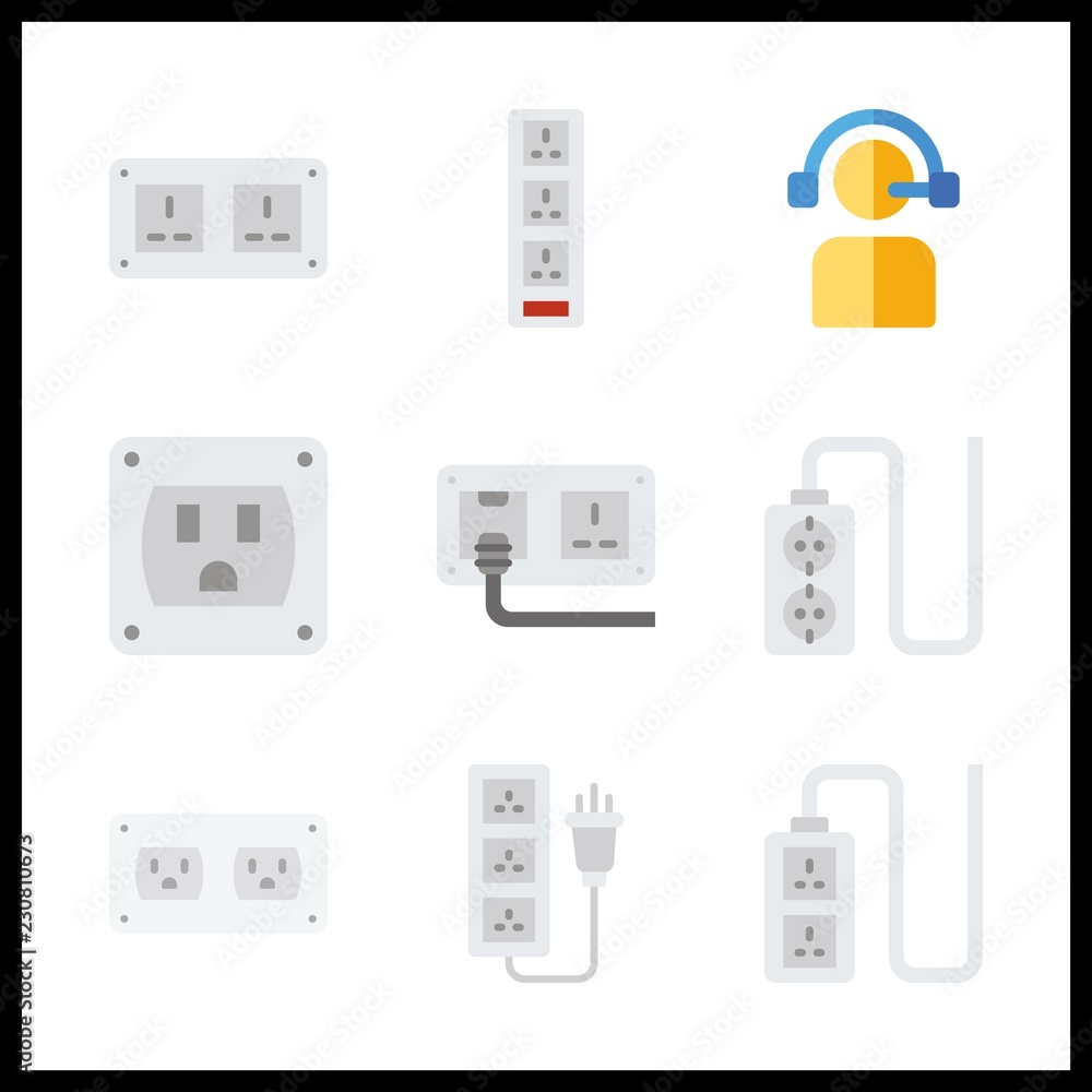 call icon. socket and telemarketer vector icons in call set. Use this illustration for call works. call icon. socket and telemarketer vector icons in call set. Use this illustration for call works.