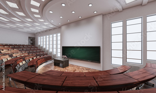 3D rendering of Conference Hall