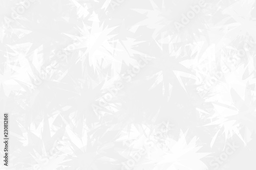 Light background with abstract snowflakes on the glass. The texture of the frozen surface. Light winter, Christmas pattern © annagolant