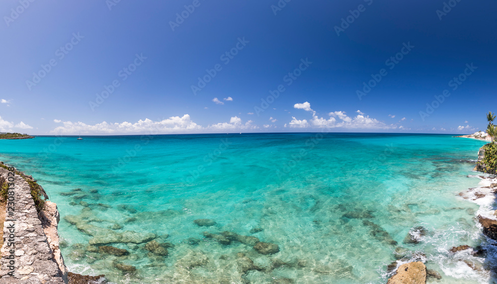 Saint Martin Sint Maarten Beaches Panoramic