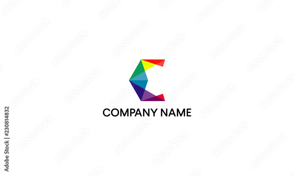 Letter C logo design