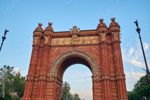 The Arc de Triomf in Barcelona
