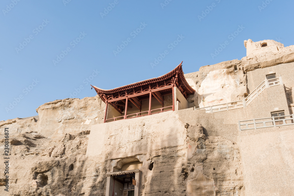 Mogao Caves in Dunhuang, China. Asian, Ancient