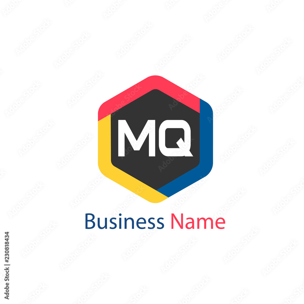 Initial Letter MQ Logo Template Design Initial Letter MQ Logo Template Design