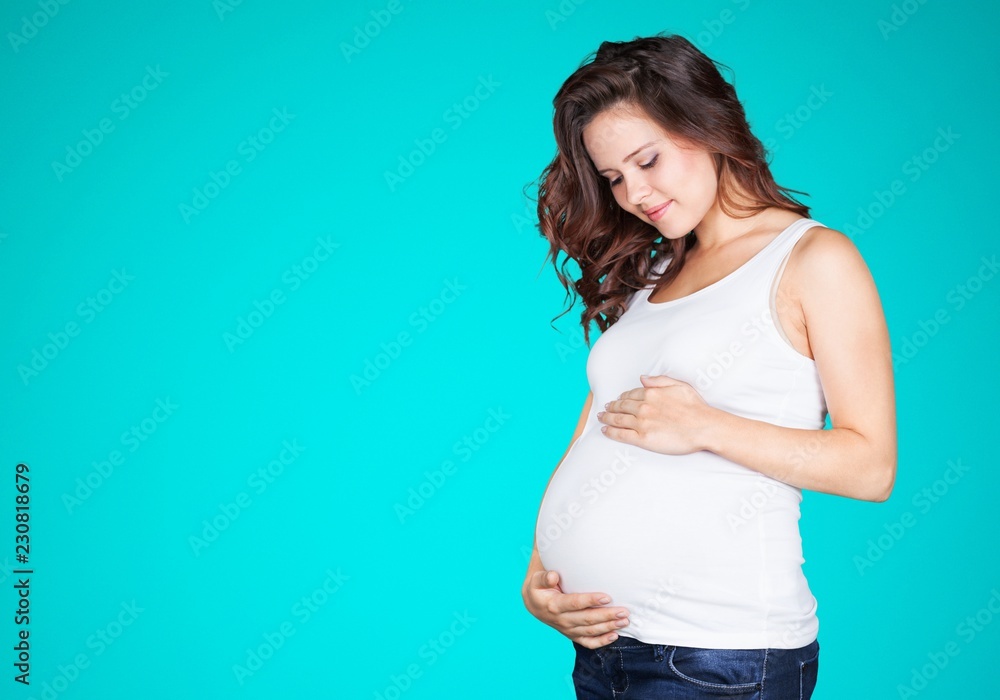 Pregnant. Pregnant.