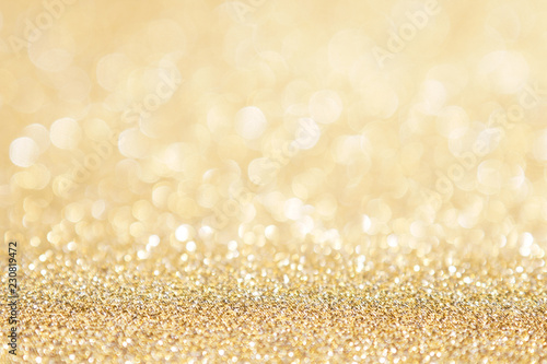 abstract background gold light bokeh christmas holiday © Nattapol_Sritongcom