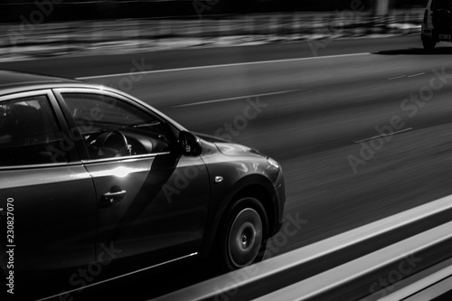 Motion blur of a car © Maria