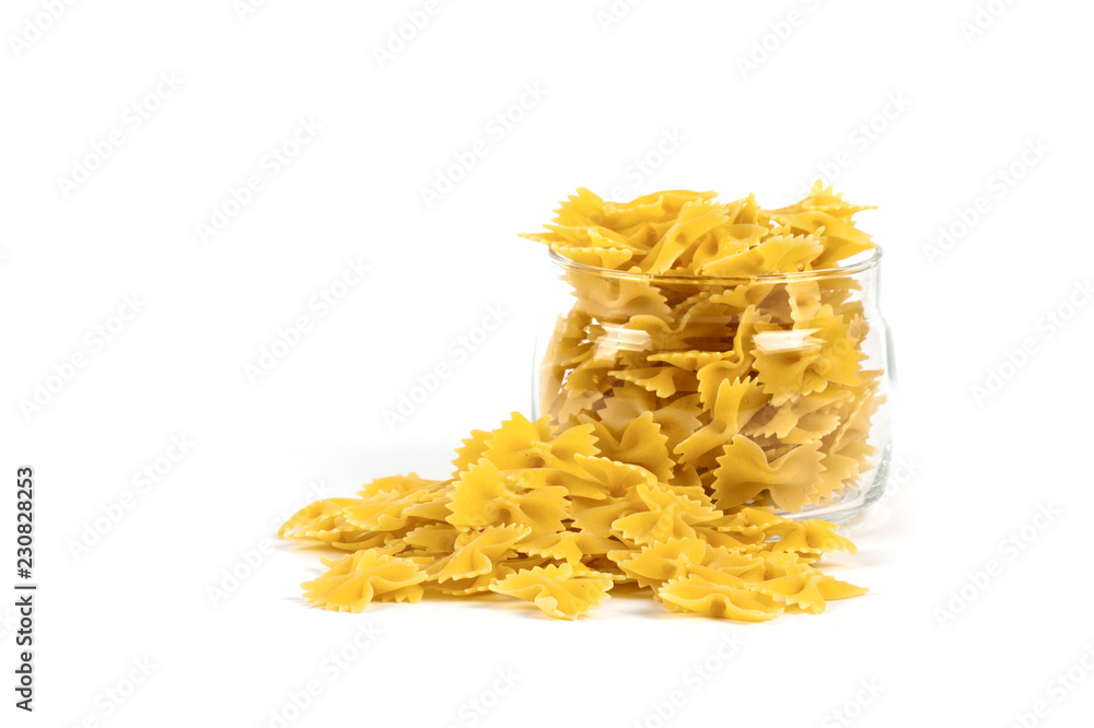 bow tie pasta in bowl, bow tie pasta in bowl,