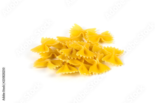 bow tie pasta in bowl,