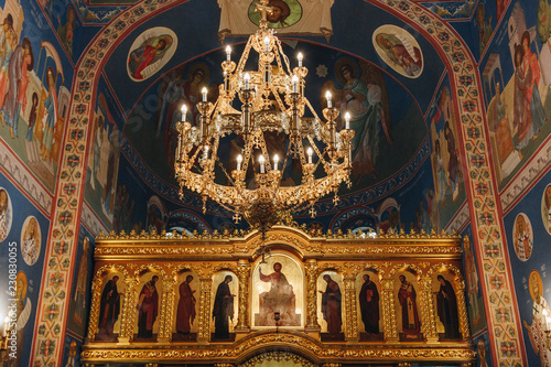 Slika na platnu interior of Kiev Pechersk Lavra church