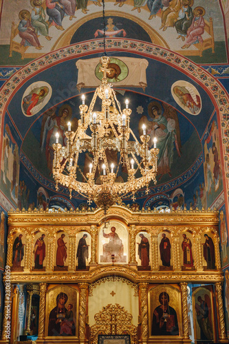 Fotografie interior of Kiev Pechersk Lavra church