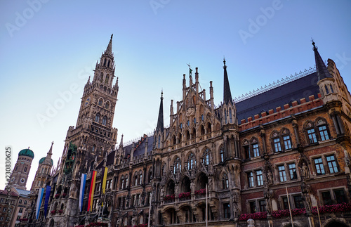 New Town Hall as seen from the Marienplatz side 